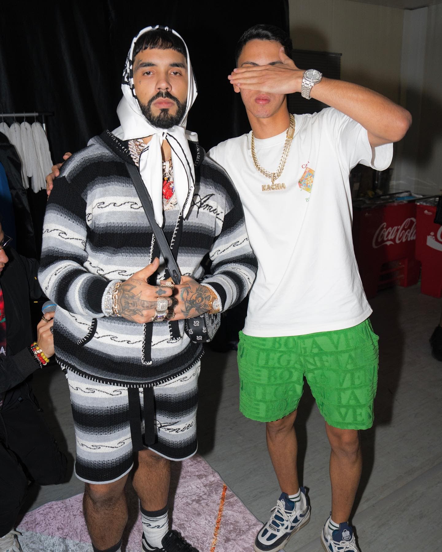 Ossama Kacha ha curato lo styling di Anuel AA